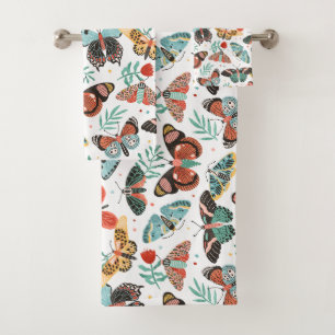 Motif papillon de la teigne