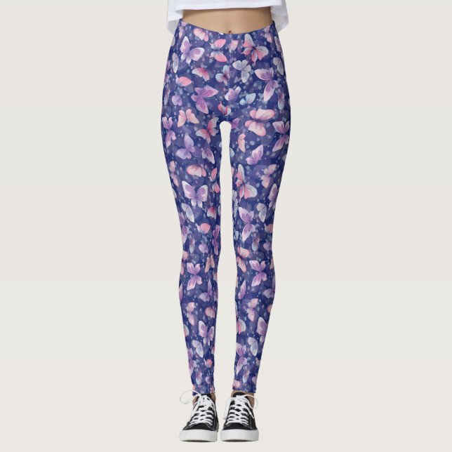 Motif papillon Leggings n° 1 (Devant)