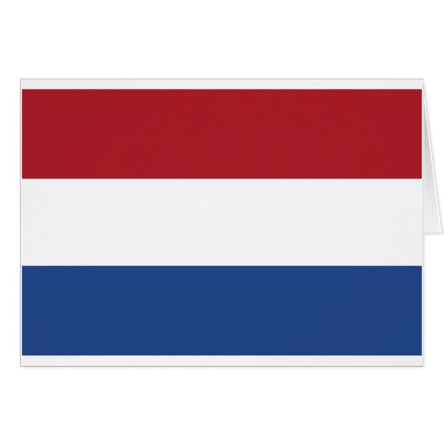 Motif patriotique des Pays-Bas (Devant horizontal)