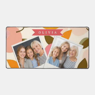 Motif personnalisé de pêche Mignon été rétro