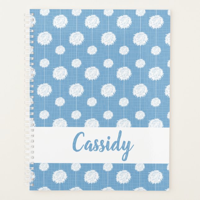 Motif Pom Pom Pom-pom girl bleu poudre (Devant)