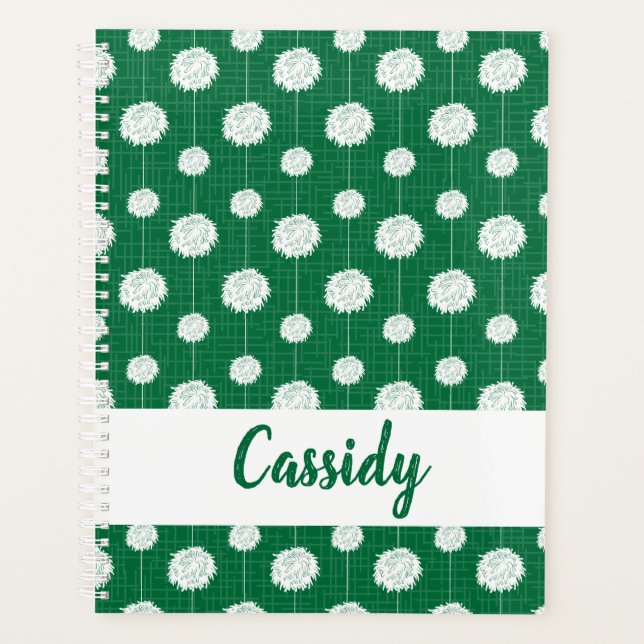 Motif Pom Pom Pom-pom girl vert (Devant)