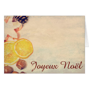 Motif pour Noël avec des fruits...