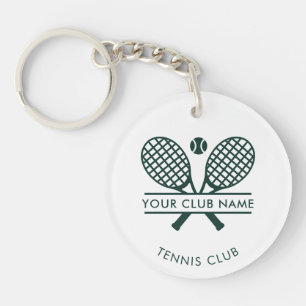 Motif Raquettes de Tennis Nom du Country Club Swag