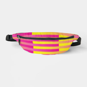 Motif rayé rose jaune orange