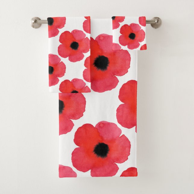 Motif Red Poppy (En situation)