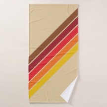 Motif rétro par bandes