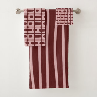 Motif rose bordeaux Abstrait simple