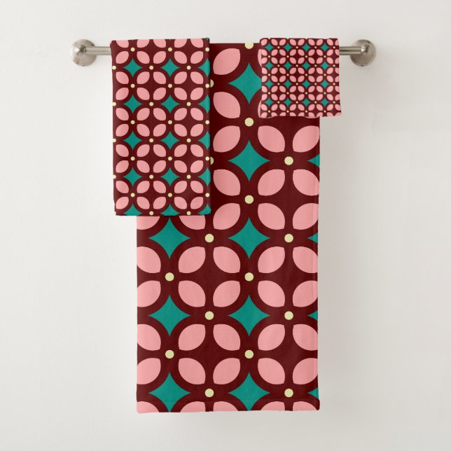Motif rose Brown (En situation)