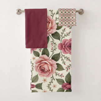 Motif Rose de Jardin Rose
