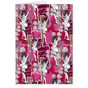 Motif rose de Wonder Woman
