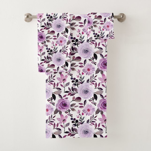 Motif rose Fille tendance Floral (En situation)