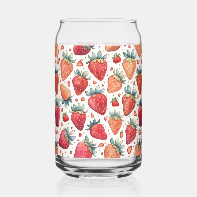 Motif rose fraise mûre (Gauche)