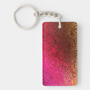 Motif rose rouge et or