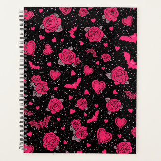 Motif Roses & Chauves-Souris Gothiques | Romanc So