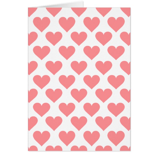 Motif rouge de coeur (Devant)