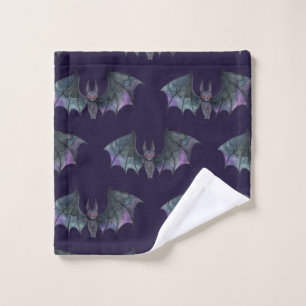 Motif sans couture de chauve-souris à l'aquarelle