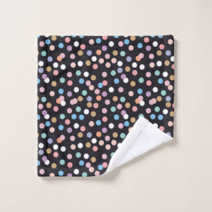 Motif sans couture de confetti de fête, arrière -