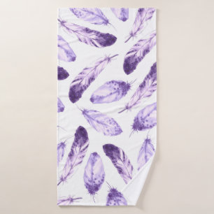 Motif sans couture décorative avec plumes. Waterco