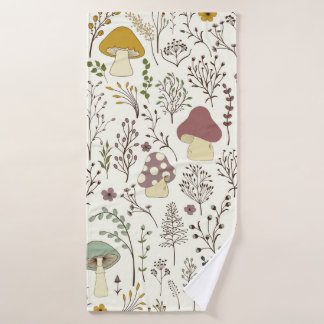 Motif sans couture. Ensemble de plantes sauvages c