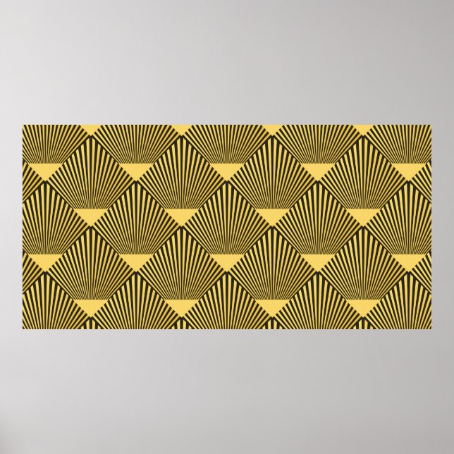 Motif sans fin Art Déco. décoration ornement.  (Devant)