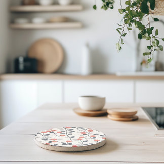 Motif scandinave Berries Dessous de verre de pier