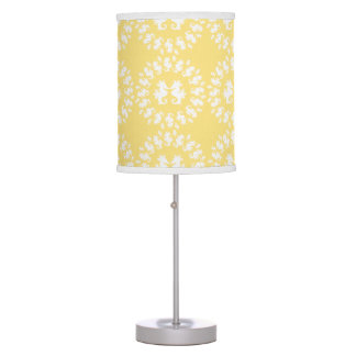Motif Seahorse jaune et blanc