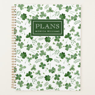 Motif Shamrock Aquarelle douce