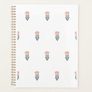 motif simple botanique sans couture avec des fleur