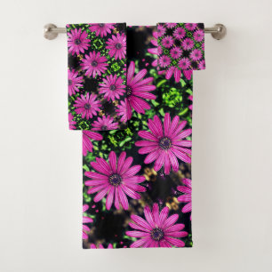 Motif simple violet africain de marguerite