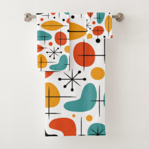 Motif Starburst Moderne du Milieu du Siècle
