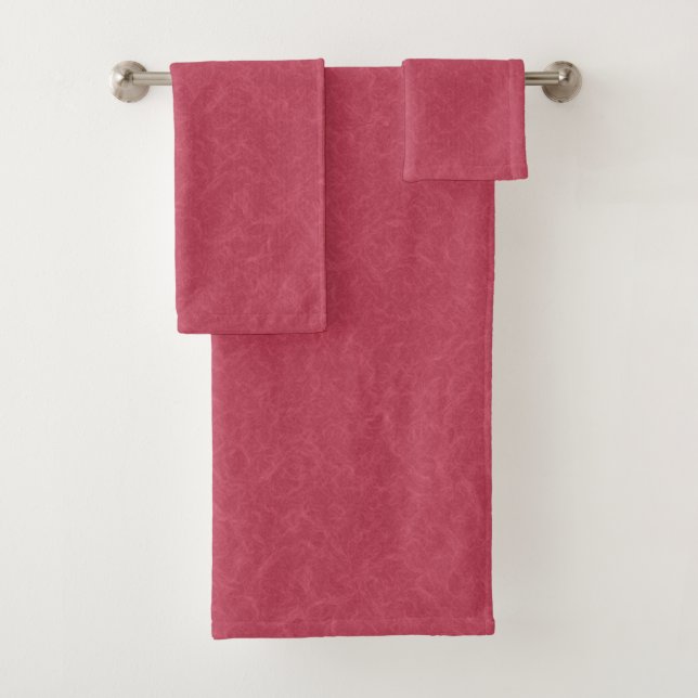 Motif tourbillonnant rose profond texturé (En situation)