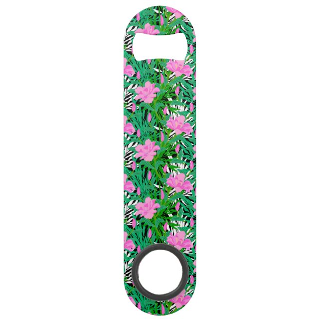 Motif tropical avec des fleurs de jungle (Devant)