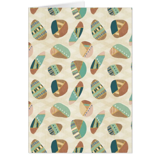 Motif turquoise extérieur d'étape | de Geo (Devant)