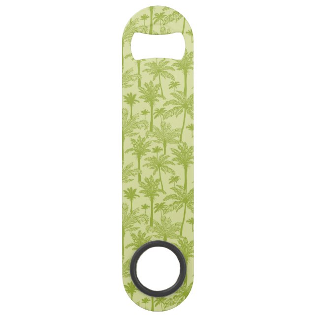 Motif vert de palmiers (Devant)