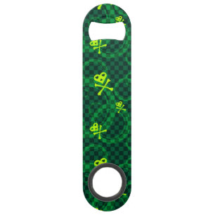 Motif vert d'Emo avec des cercles