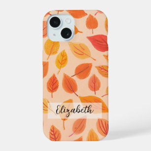 Motif Vibrant de Feuilles d'Automne Couleurs Autom