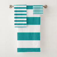 Motif viridien moderne vert et blanc rayé