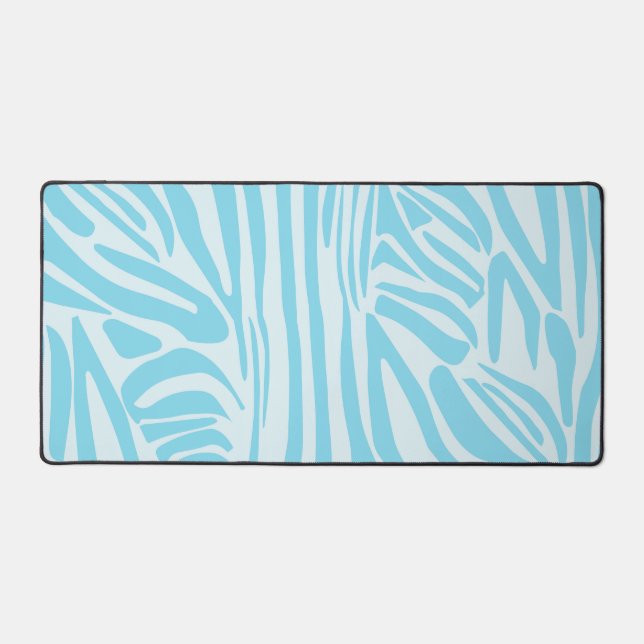 Motif Zèbre Bleu (Recto)