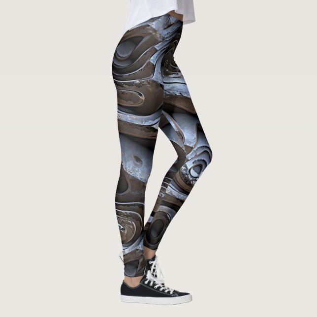 Motifs Abstraits 1 Leggings (Droite)