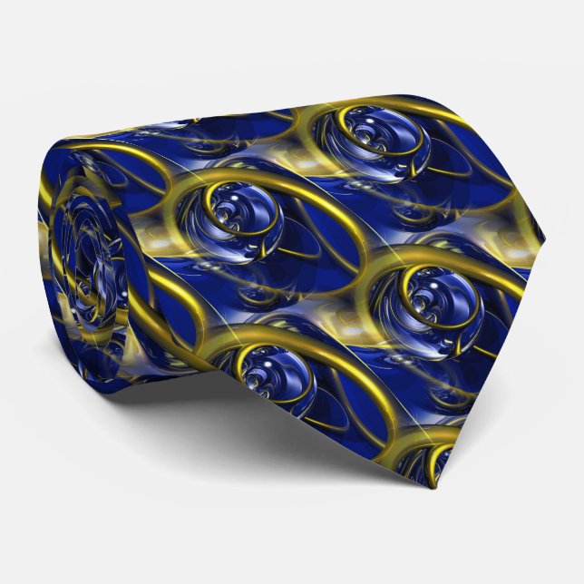 Motifs Abstraits 50A-B Options Cravates personnali (Roulé)