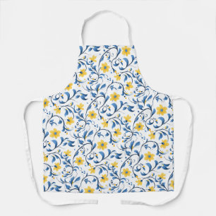 Motifs d'art populaire floral ukrainien. tablier
