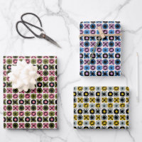Motifs floraux Couleurs assorties Papier à envelop