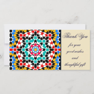 motifs géométriques islamiques merci Carte photo