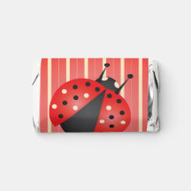 Motifs mignons avec Baby shower Ladybugs
