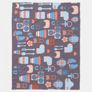 Motifs mignons de bébé de la couverture | partout