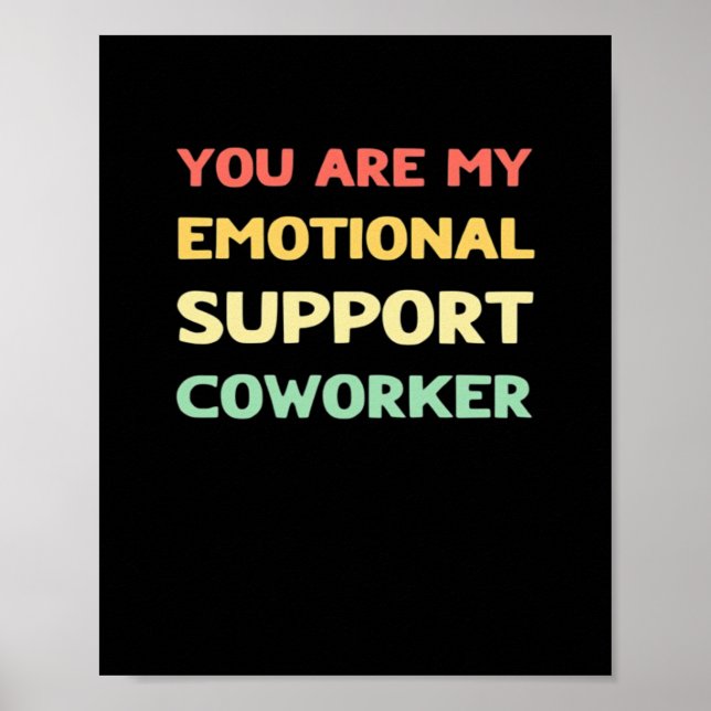 Motion Help Coworker Trending Meme Poster (Vorne)