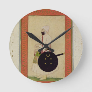 Motiv: Dilir Khan, c.1760, from the Large Cli Runde Wanduhr