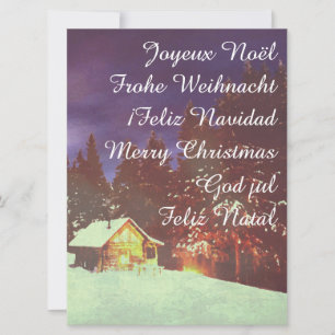 Motiv für das Weihnachtswinters Wunderland