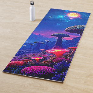 Motiv für die Pilzforst-Nacht Yogamatte